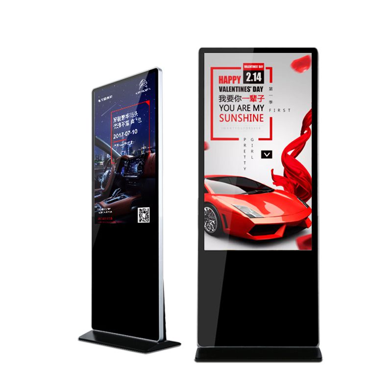 西英49寸立式广告机安卓网络版触摸一体机数字标牌智能显示器PPT立式广告机商业展示器