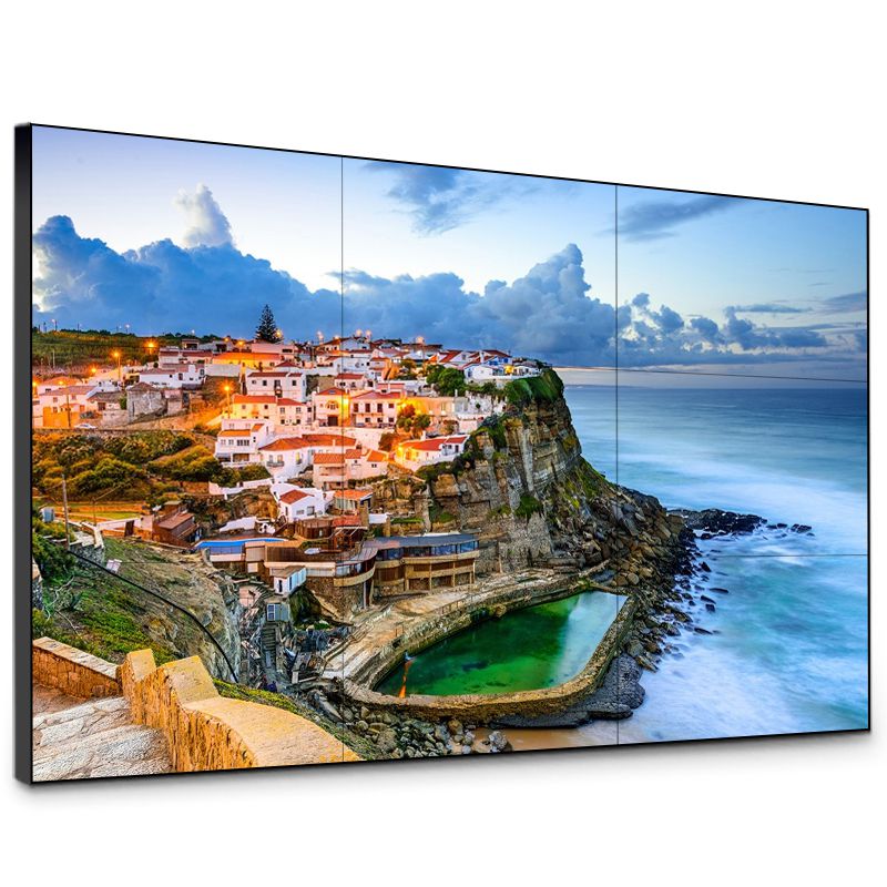 拼接屏幕无缝led大显示器LG会议监控电视墙55寸1.8mm高亮